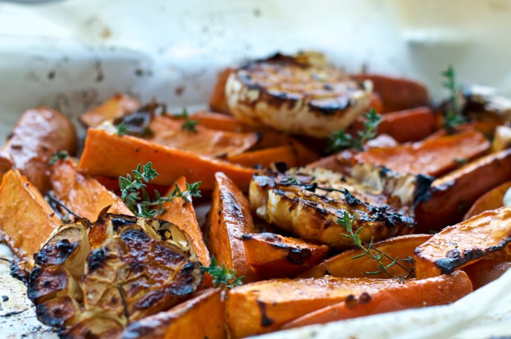 A Pat and A Pinch - Candied Yams With Orange Bitters
