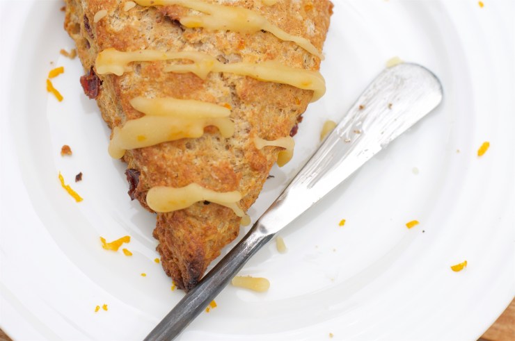 Cranberry Orange Scones - A Pat & A Pinch